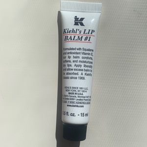 NWT Kiehl’s Lip Balm #1 Plain Lip Moisturizer 0.5 fl oz